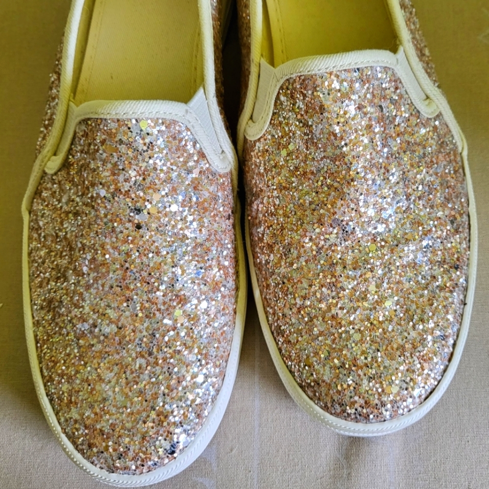 KEDS Kate Spade Glitter Double Deckers size 7